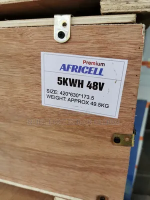 5kw 48v Africell Lithium Batteries With 5 Years Warranty