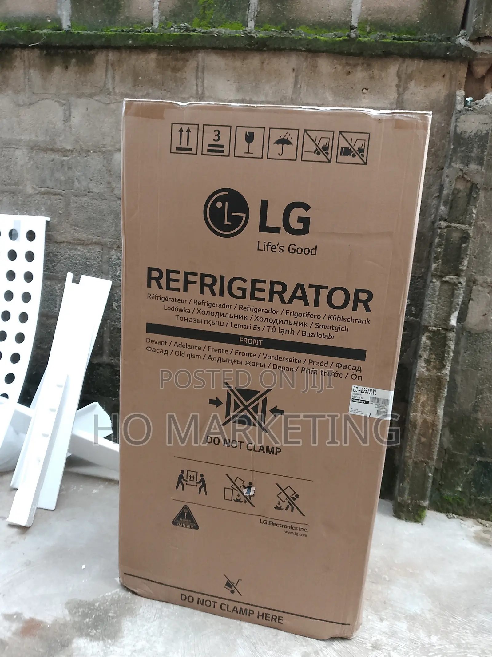 Convenient LG Refrigerator Side by Side Ref 257-Jlyl-B