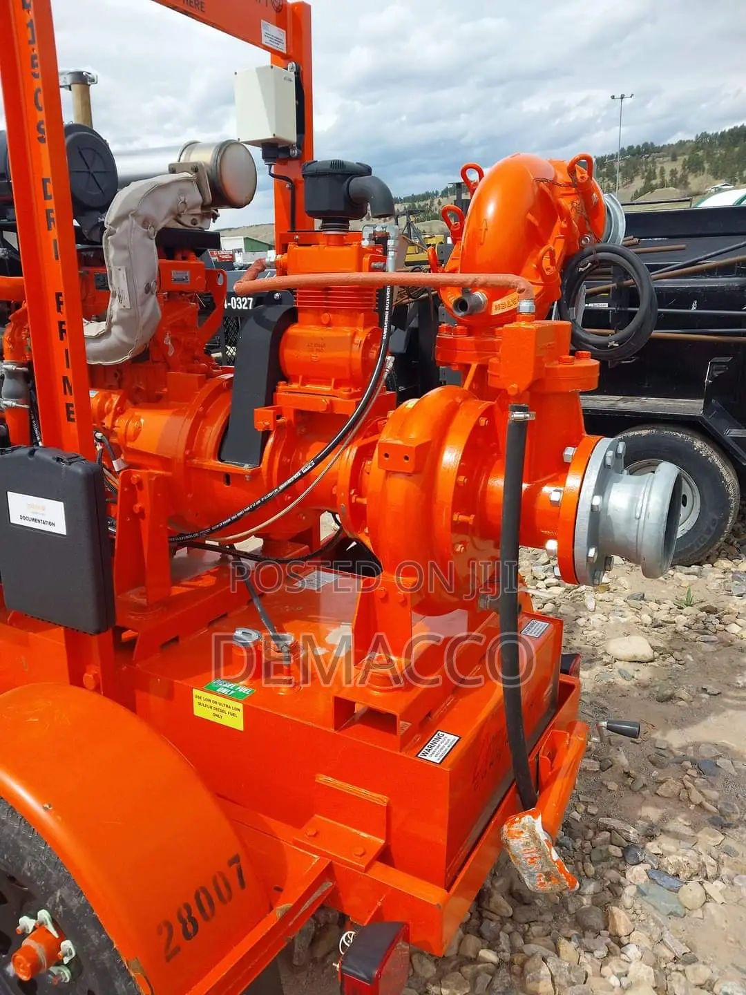 Fire Hydrant Pump Machine 