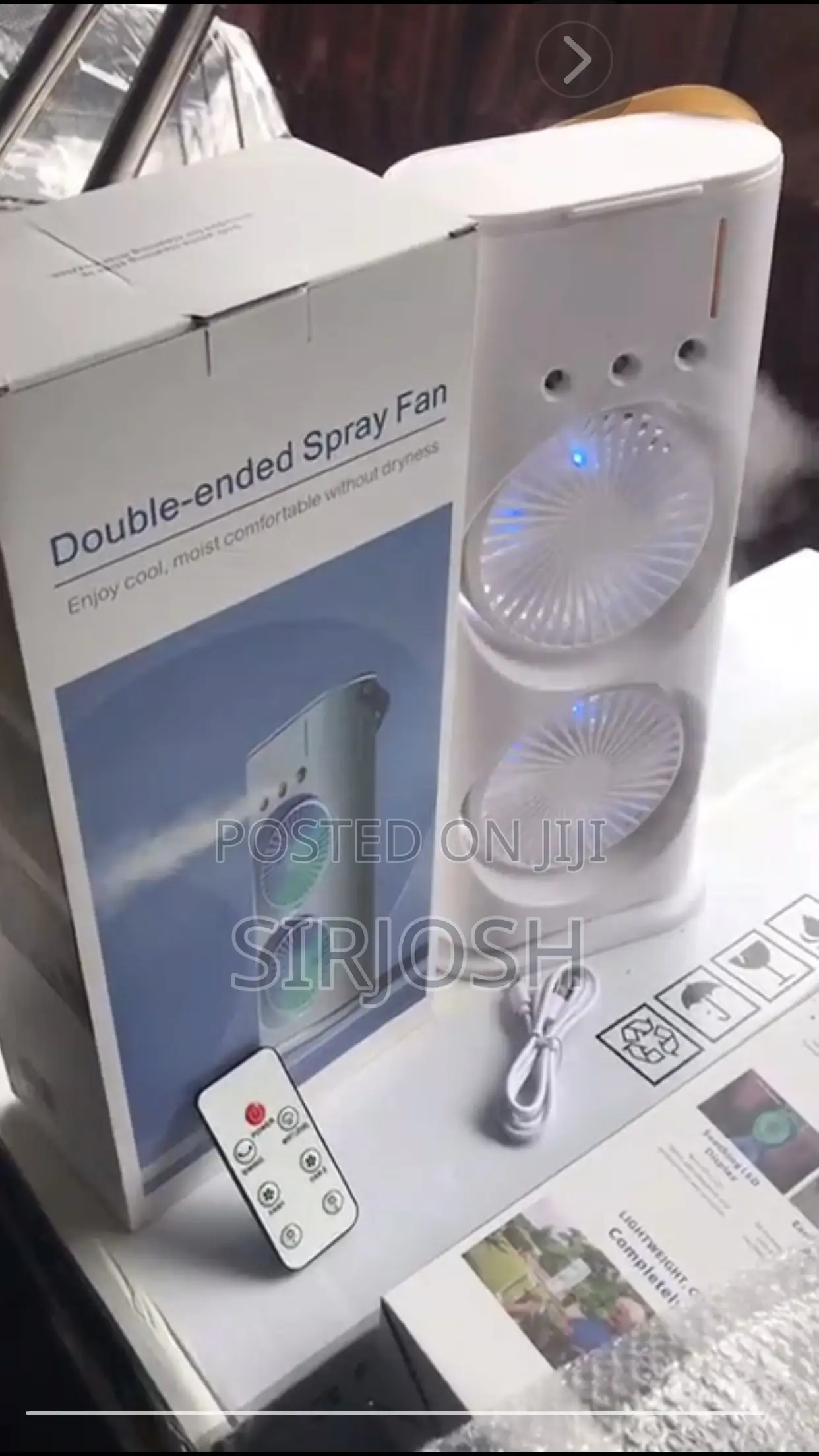 Double Ended Spray Fan