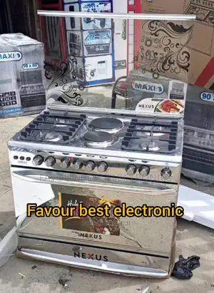 Nexus 90cm Standing Gas (4+2) Full Automatic Oven Grill