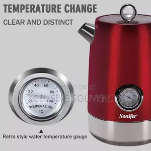 Sonifer SF-2086 Electric Kettle With Thermometer Display