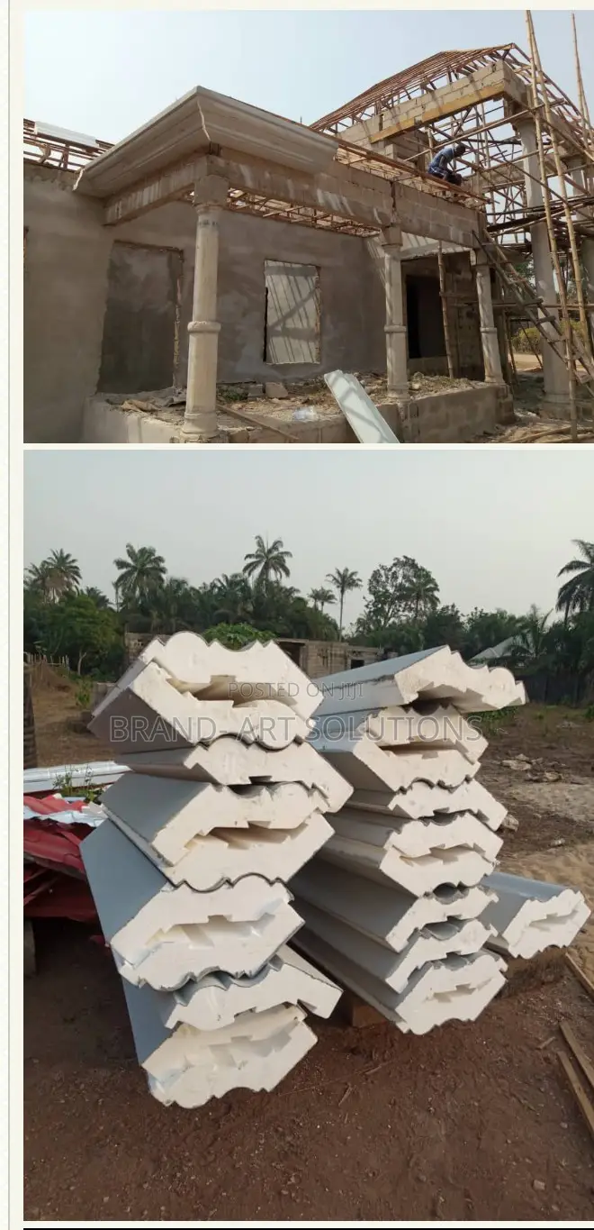 Parapet With Polystyrene Material