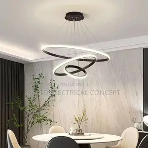 LED Ring Indoor Lamp Decor Parlor Room Hotel Suite Lobby