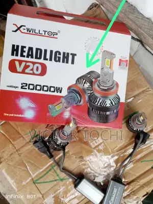 X-Willtop V20 20,000 Watts Headlights Bulb