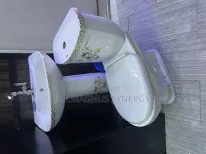 England Standard Gold Design Toilet.