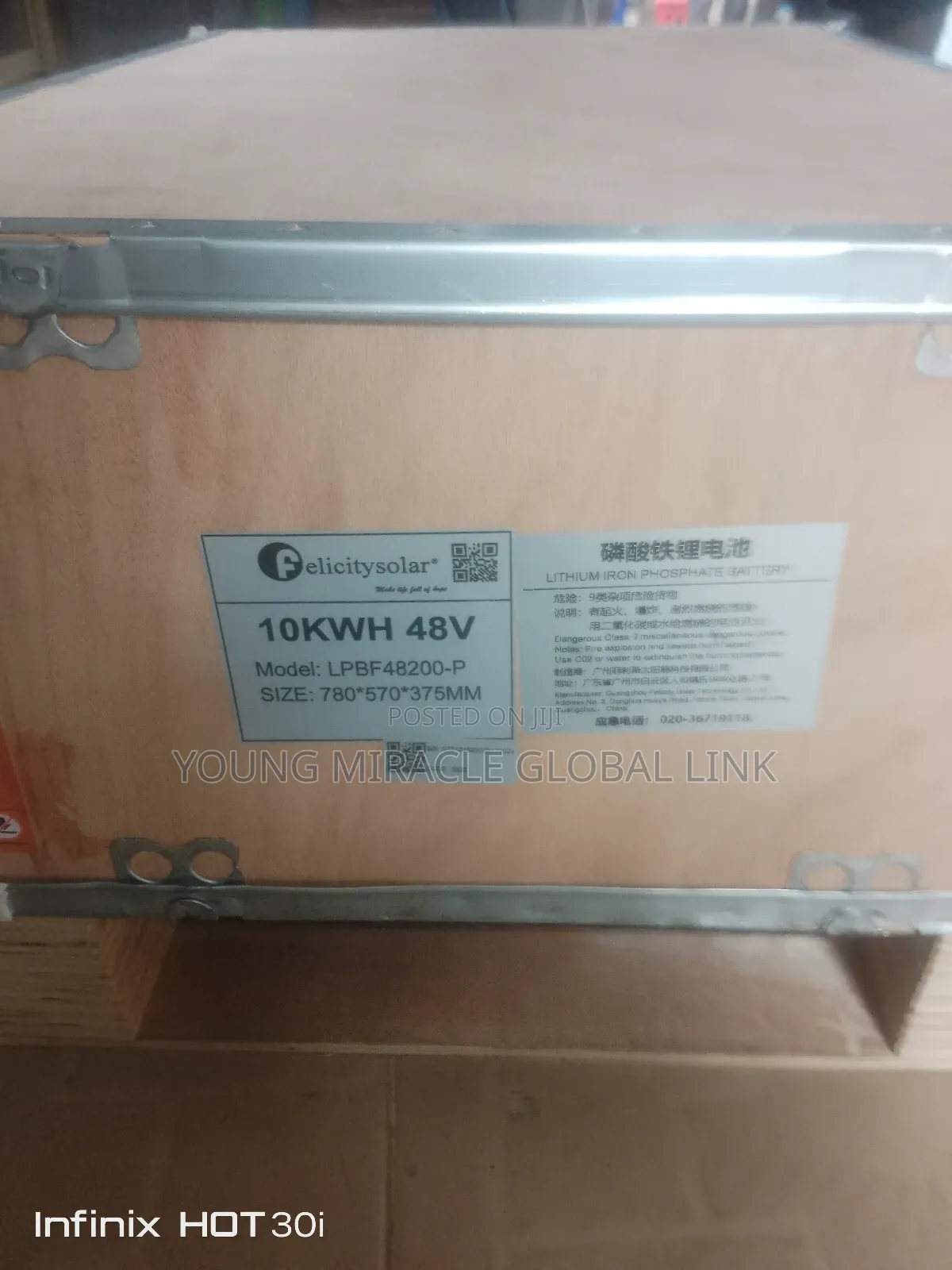 Felicity Ion Lithium Battery 10kwh /48v