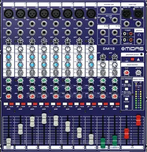 Midas DM12 Analogue Mixer