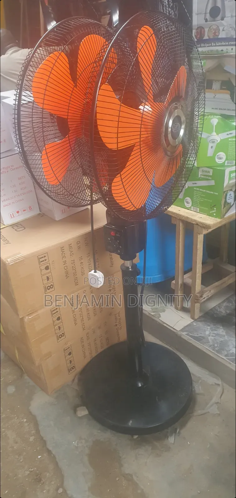 Double Headed Standing Fan