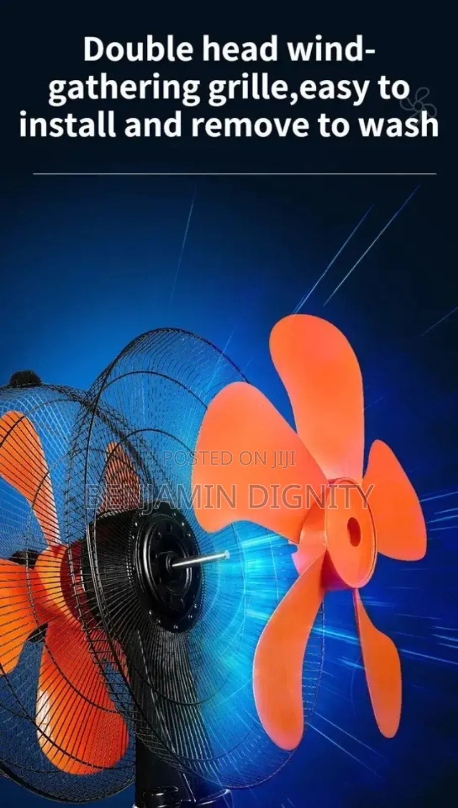 Double Headed Standing Fan