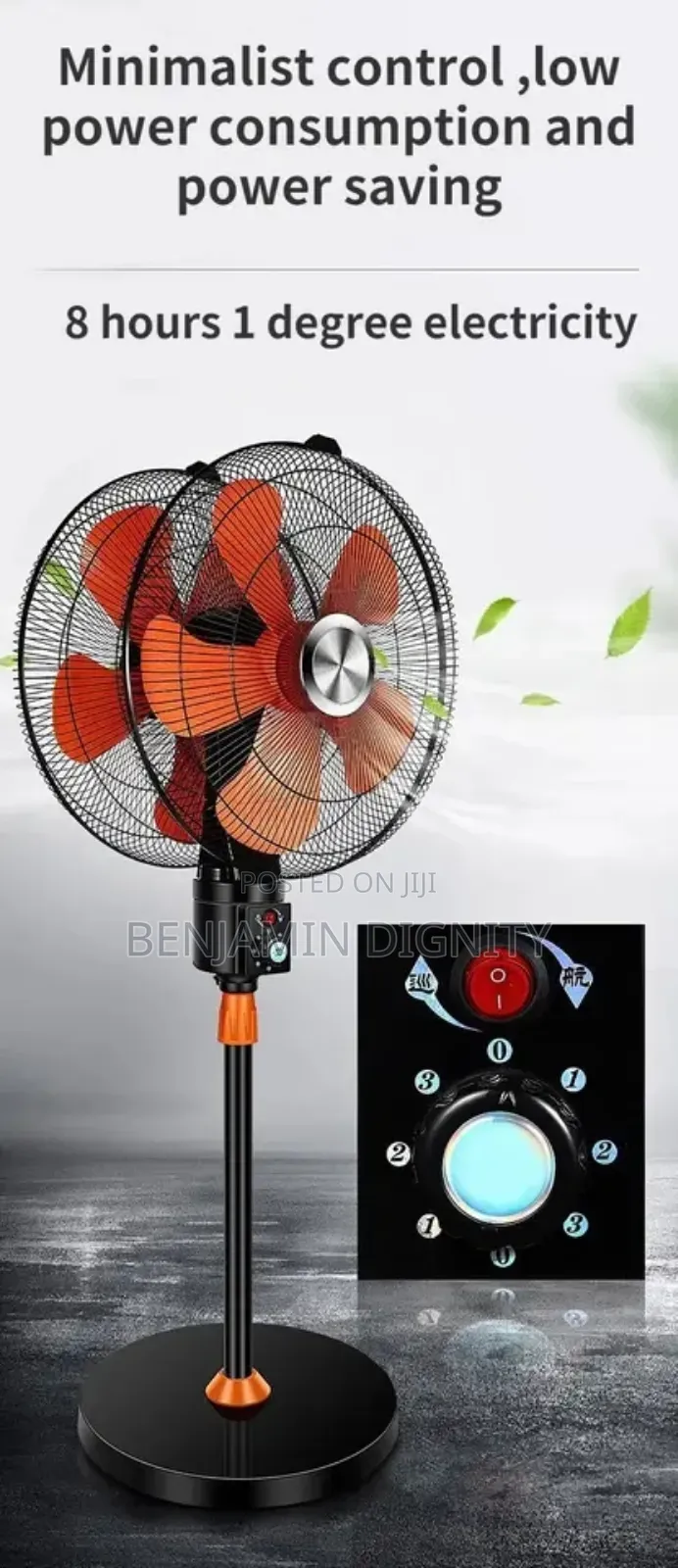 Double Headed Standing Fan