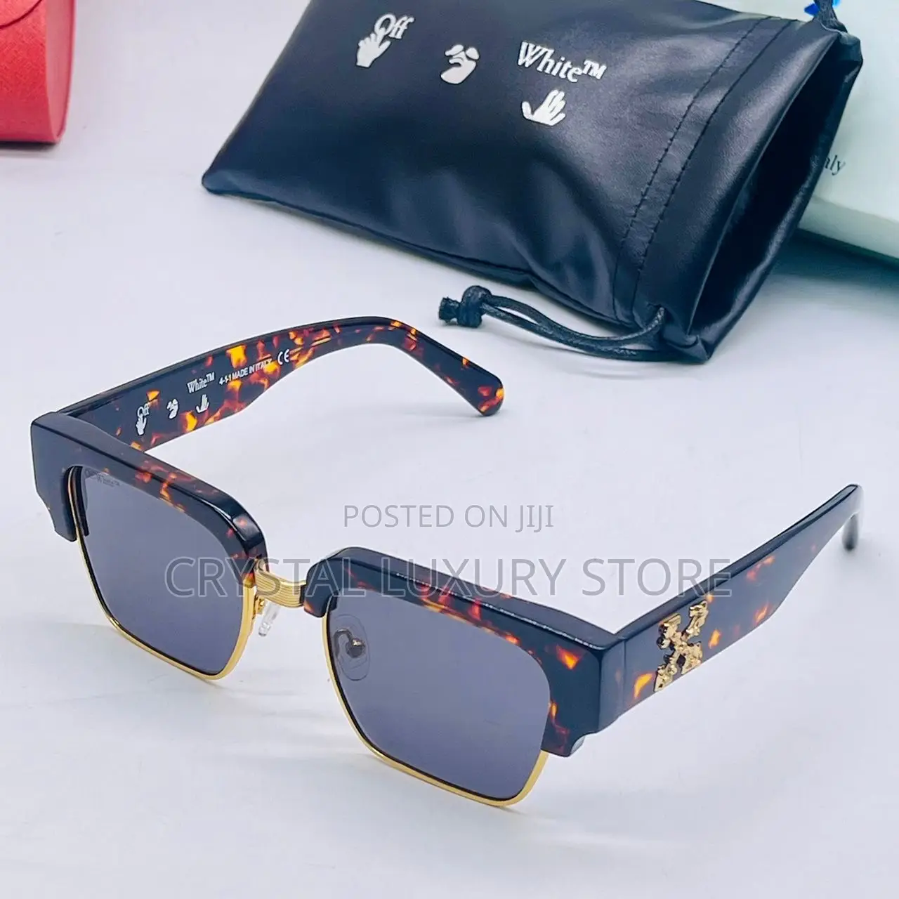 White Qualityuality Luxury Frame Glasses