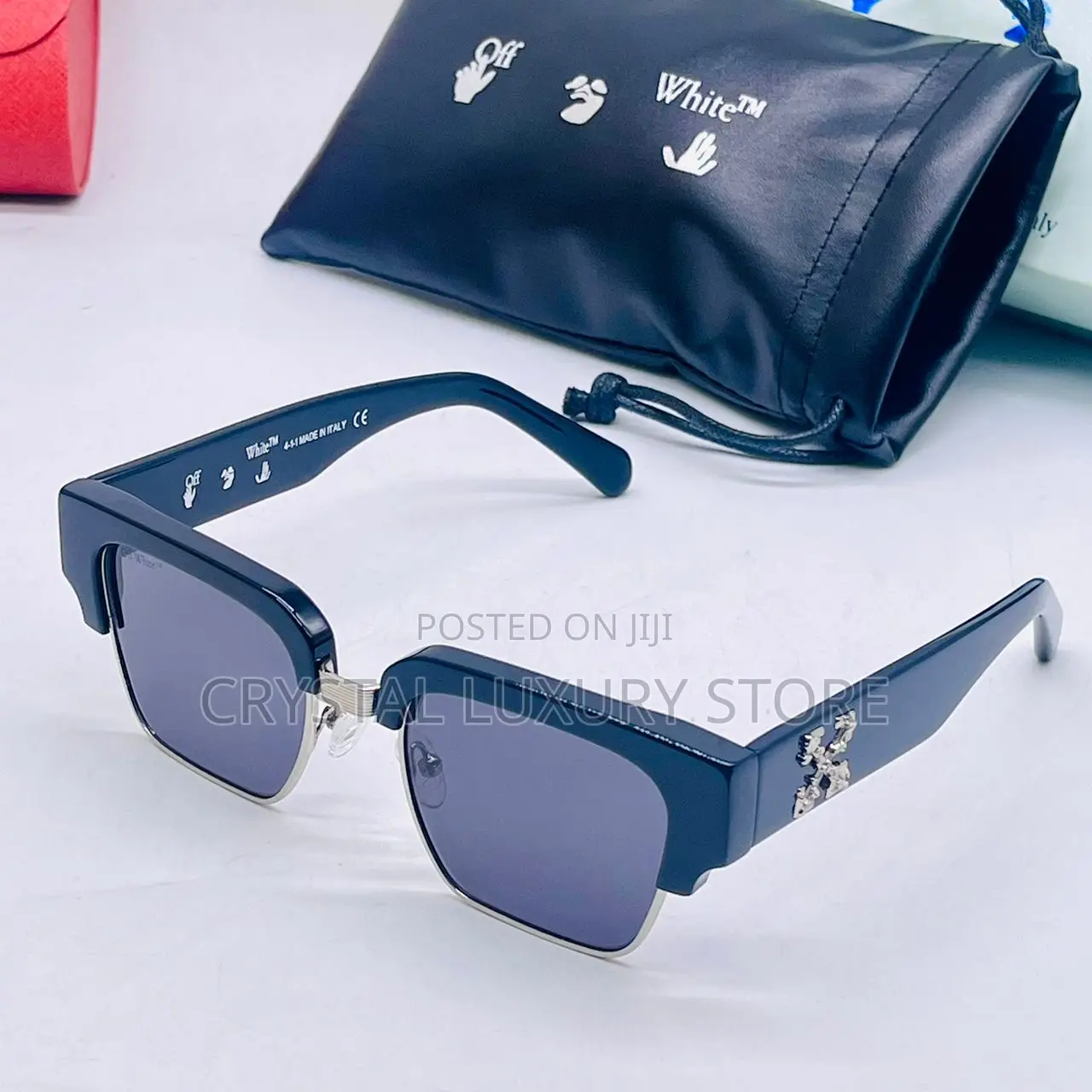 White Qualityuality Luxury Frame Glasses