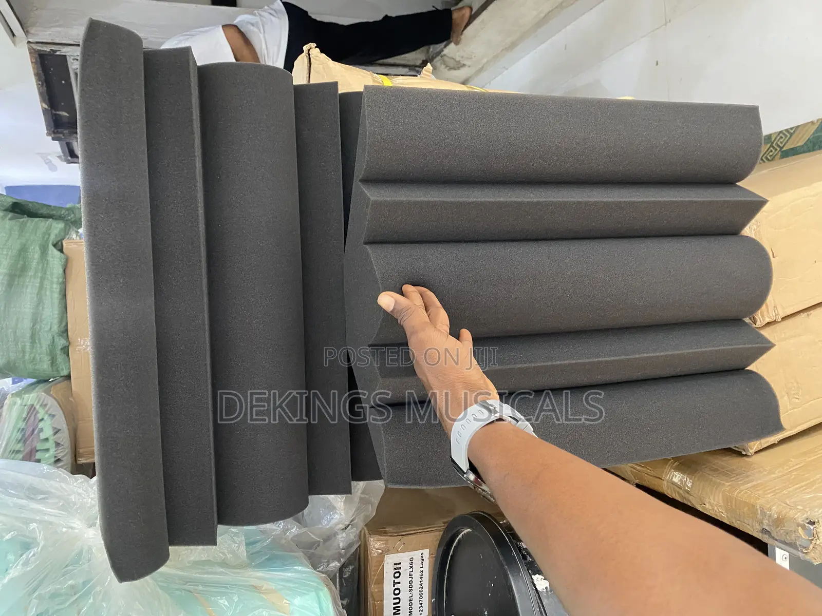 Bass Strap Acoustic Wall Foam Sound Proof Panel