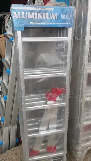 Foldable. Multi Purpose Aluminum Ladder 4x3