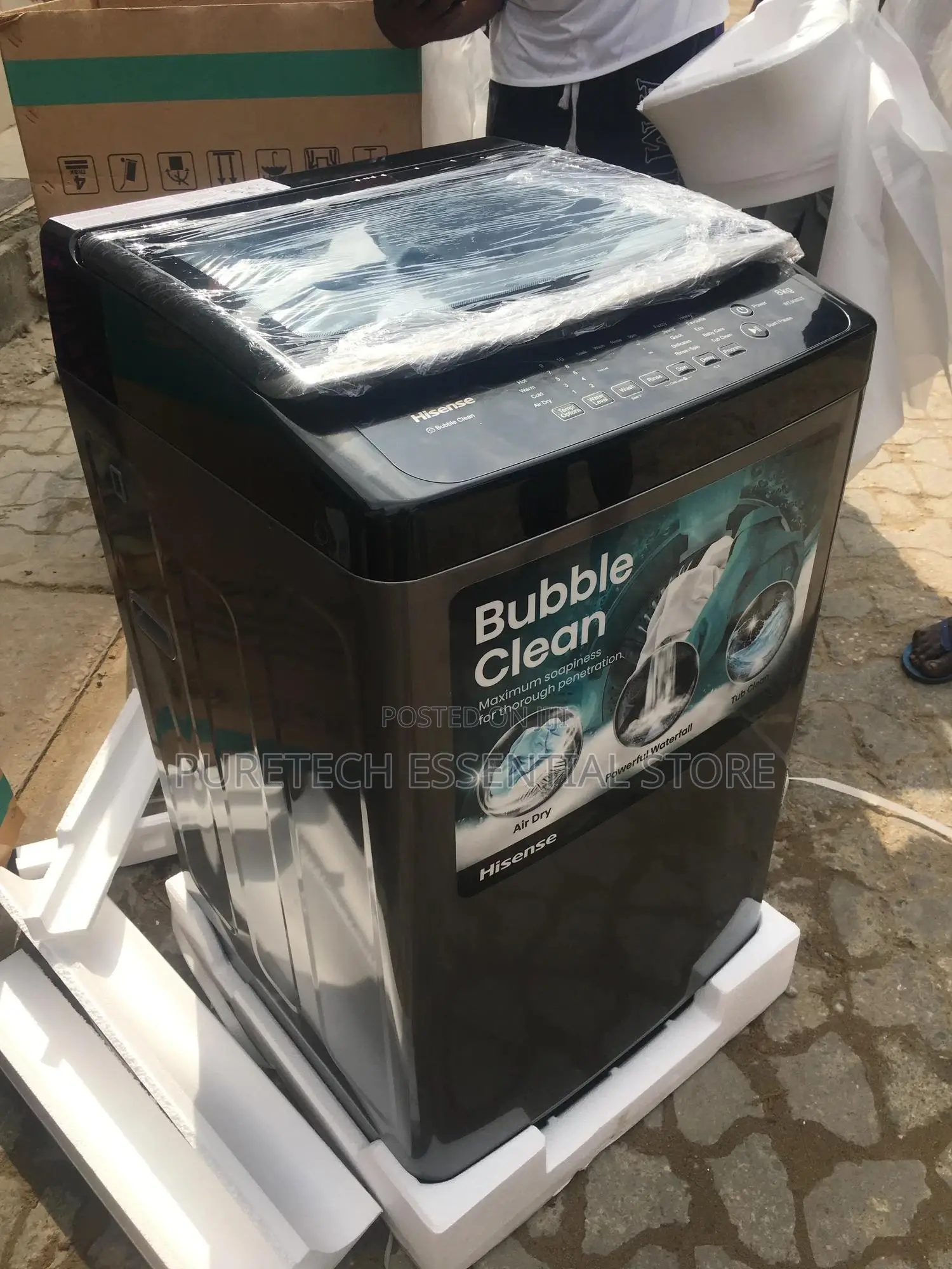 Hisense 9kg Automatic Washing Machine Top Load