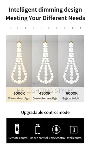 Simple Modern Loft Stair Chandelier Light