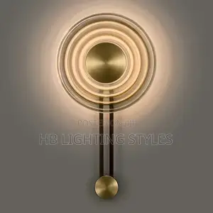 Post Modern Creative Light Luxury All Copper Wall Lamp