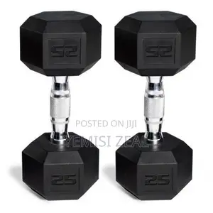 A Pair of 25KG Dumbbells Set
