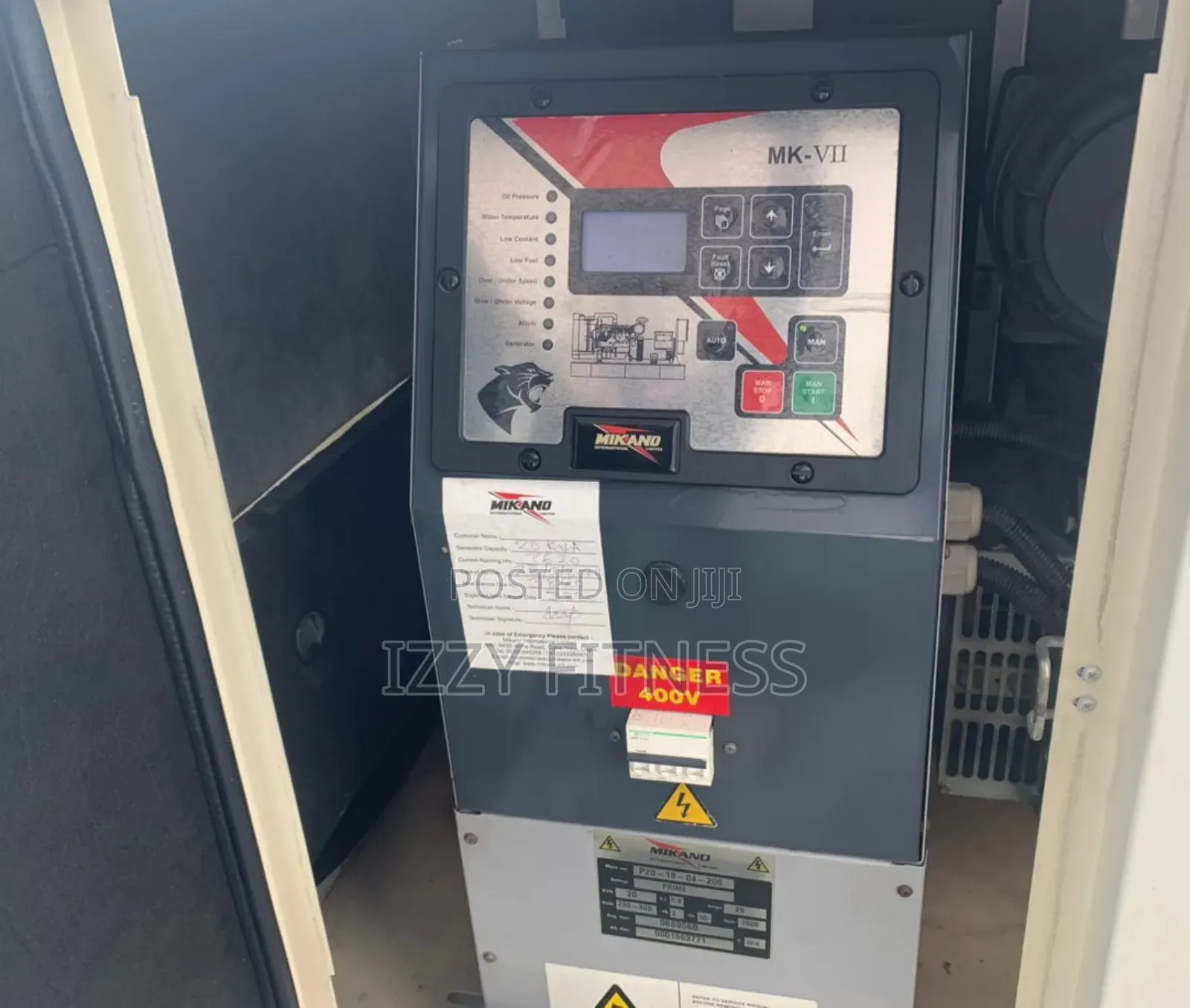 20kv Mikano Soundproof Generator