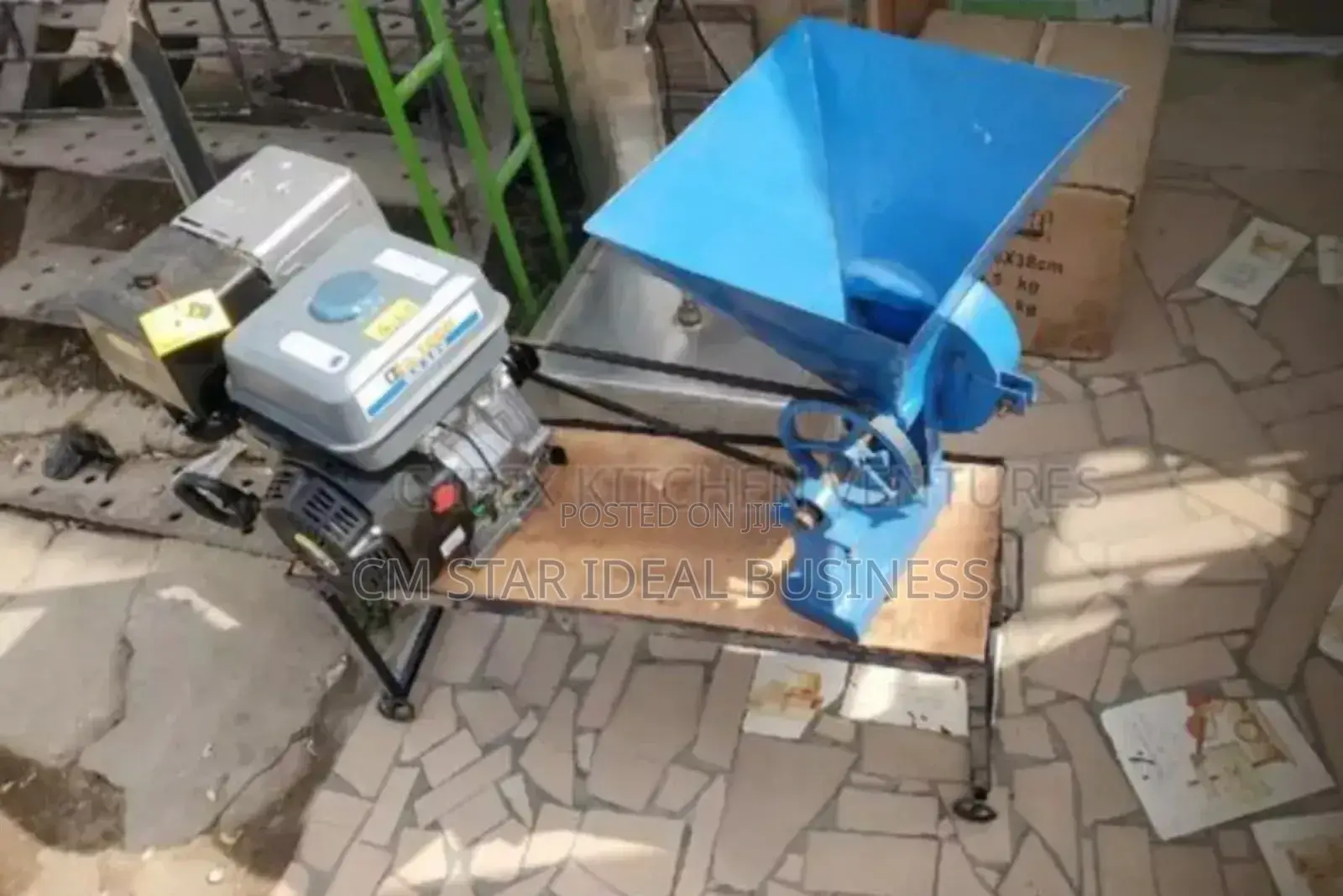 Gx390 Complete Engine With Wide Thick Mill