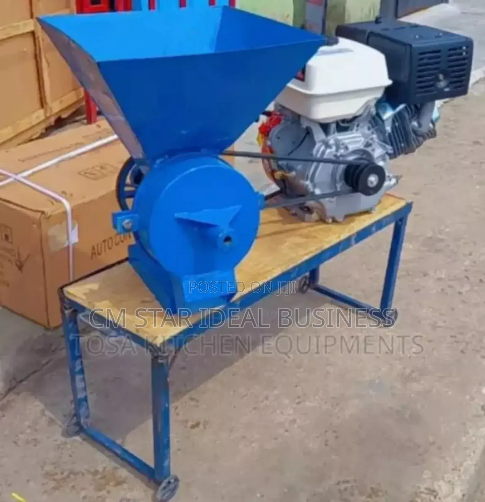 Gx390 Complete Engine With Wide Thick Mill