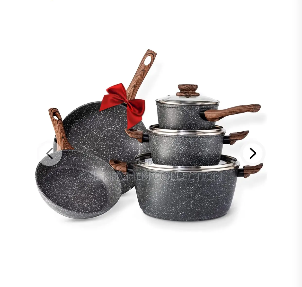 Prikoi 8 Pieces Cookware Set