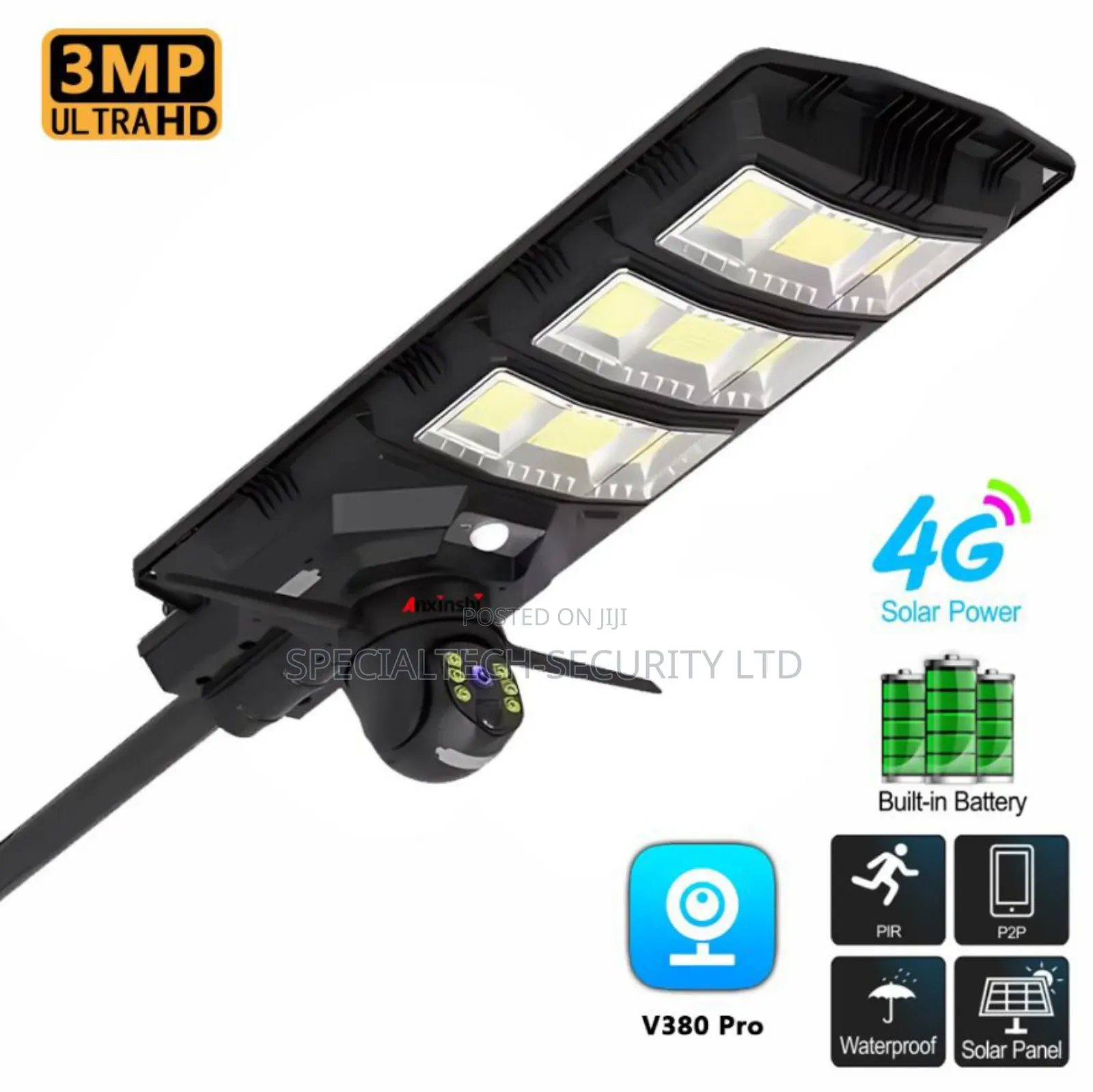 Solar Street Light With Camera