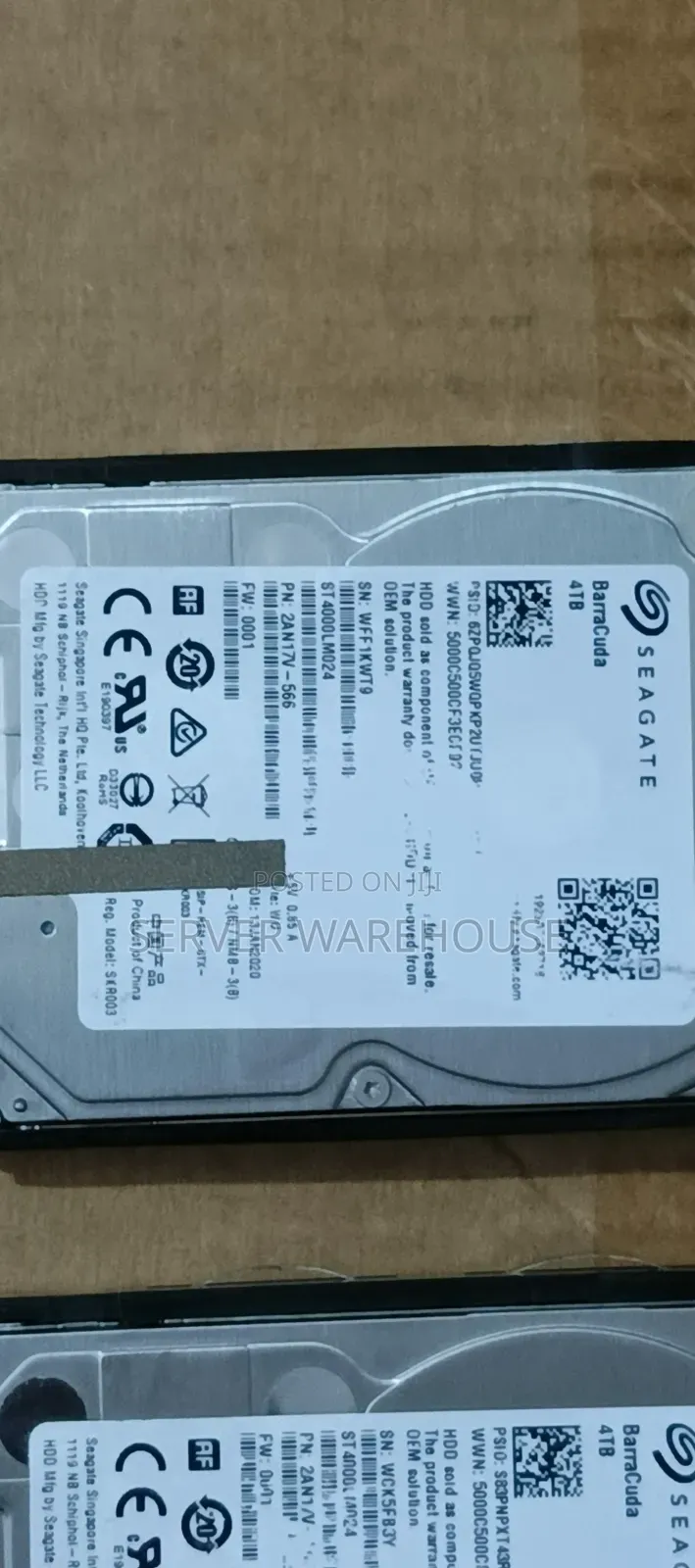 Seagate 4tb Sata 2.5 Inches Hard Drive