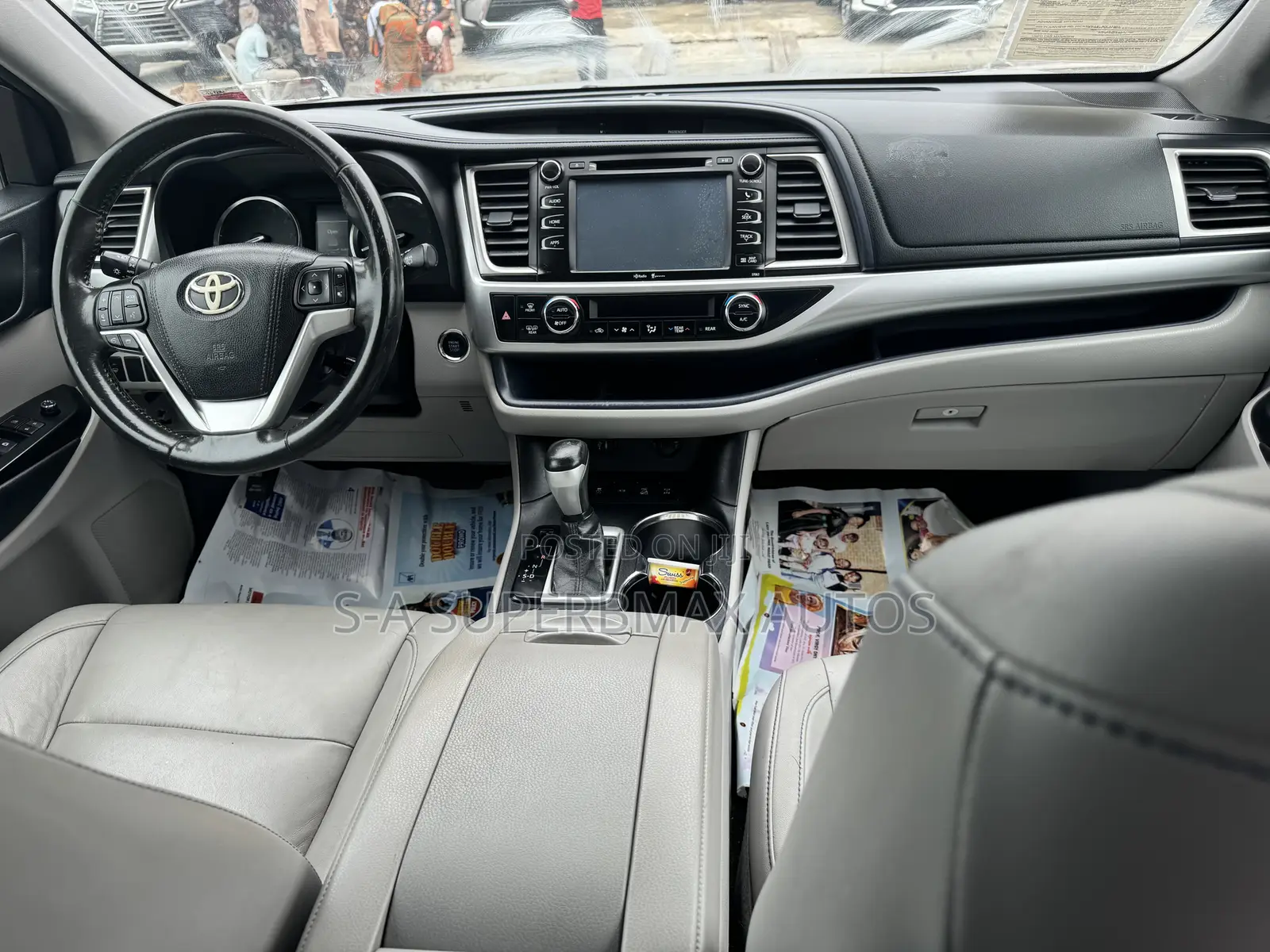 Toyota Highlander 2015 Gray