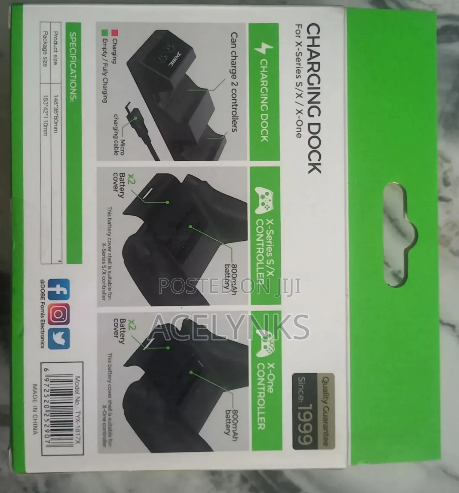 Xbox Battery With Charging Dock