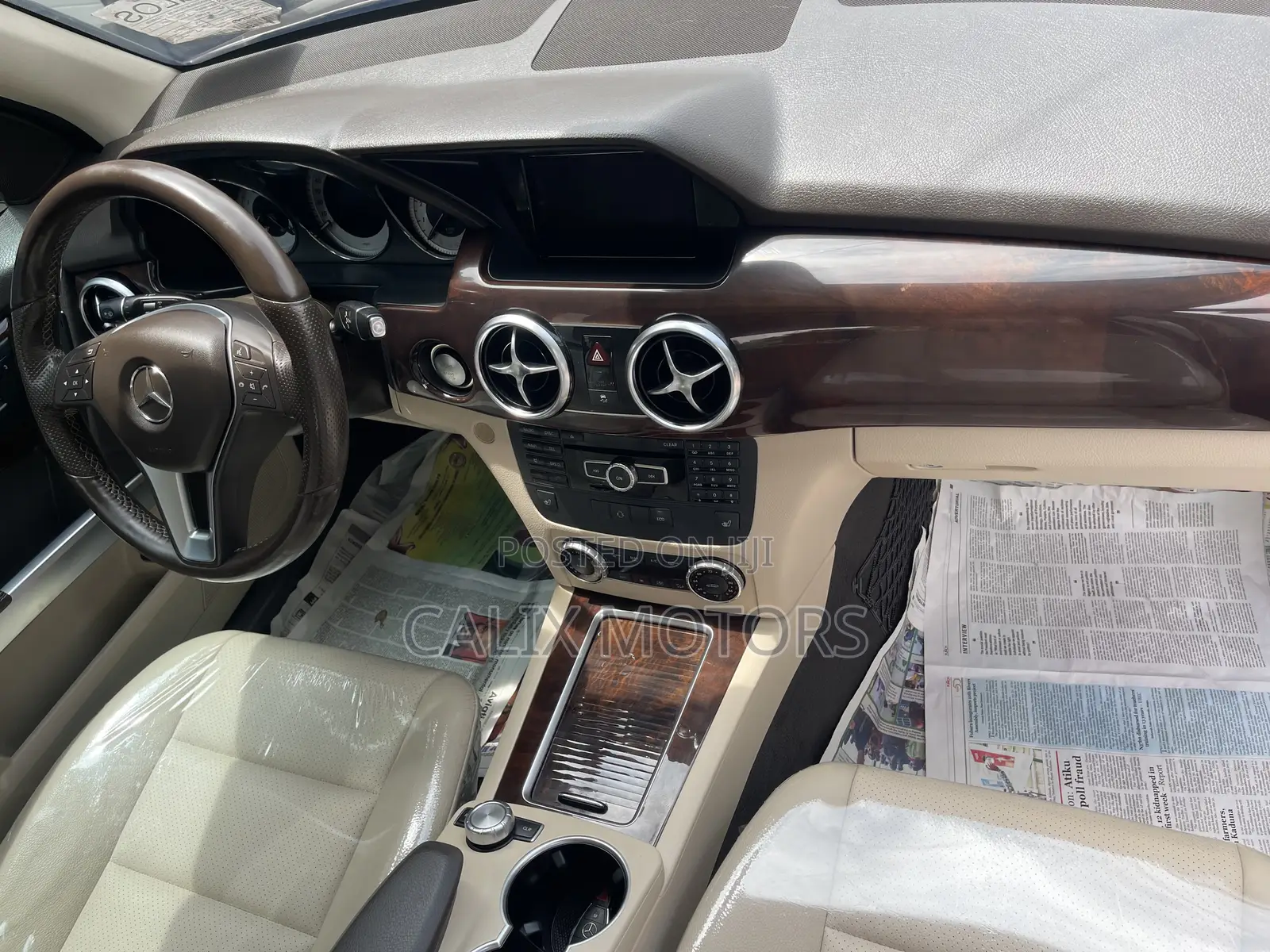 Mercedes-Benz GLK-Class 2015 Brown