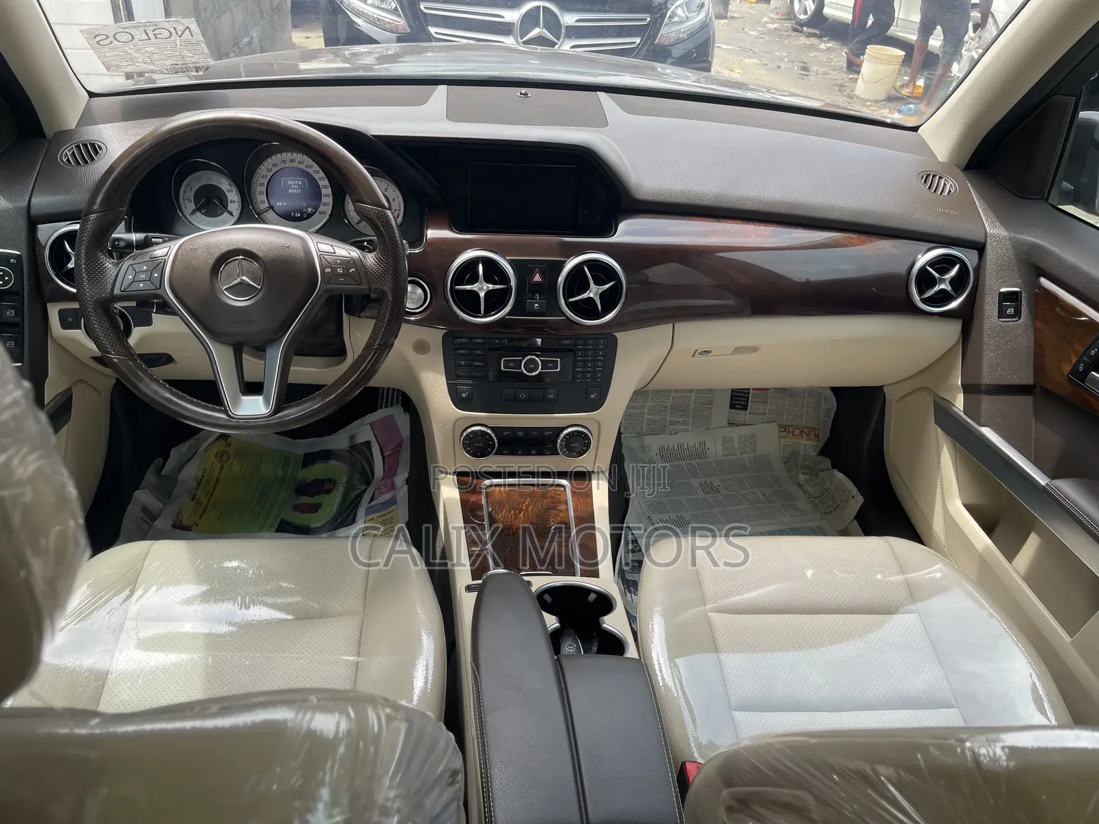 Mercedes-Benz GLK-Class 2015 Brown