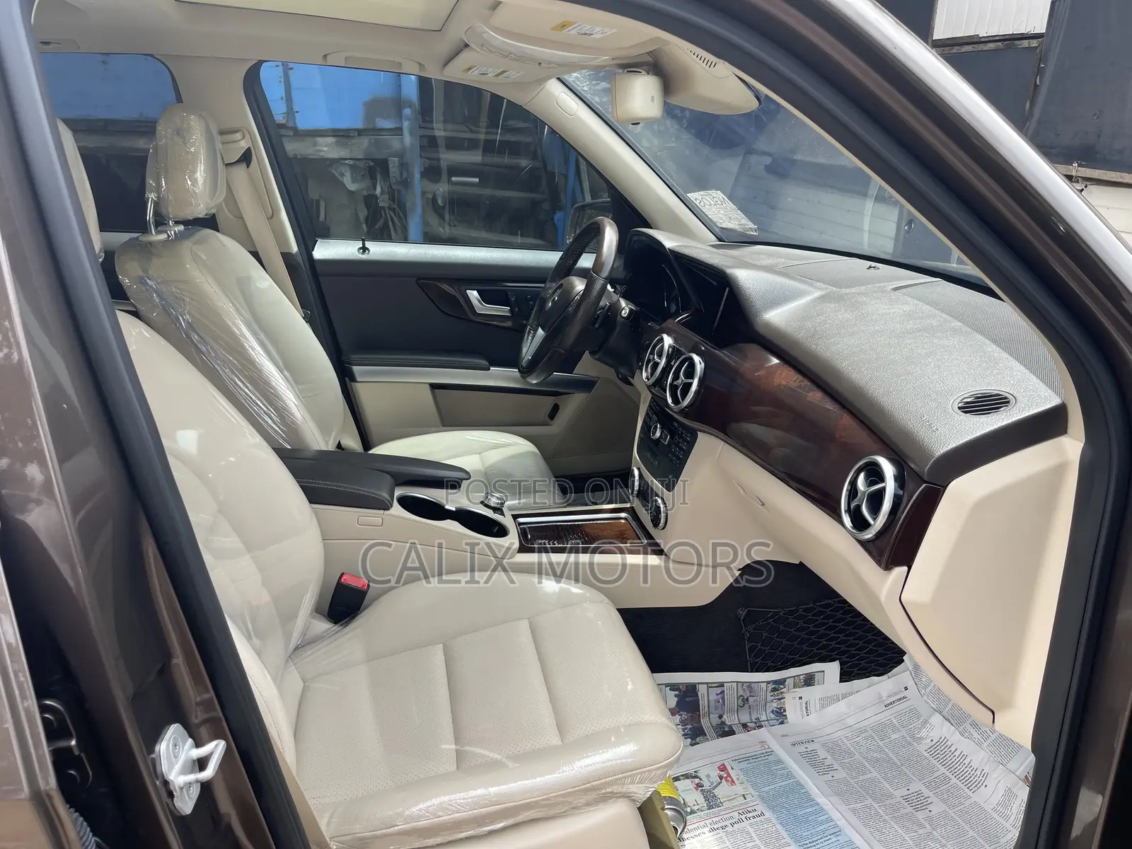 Mercedes-Benz GLK-Class 2015 Brown