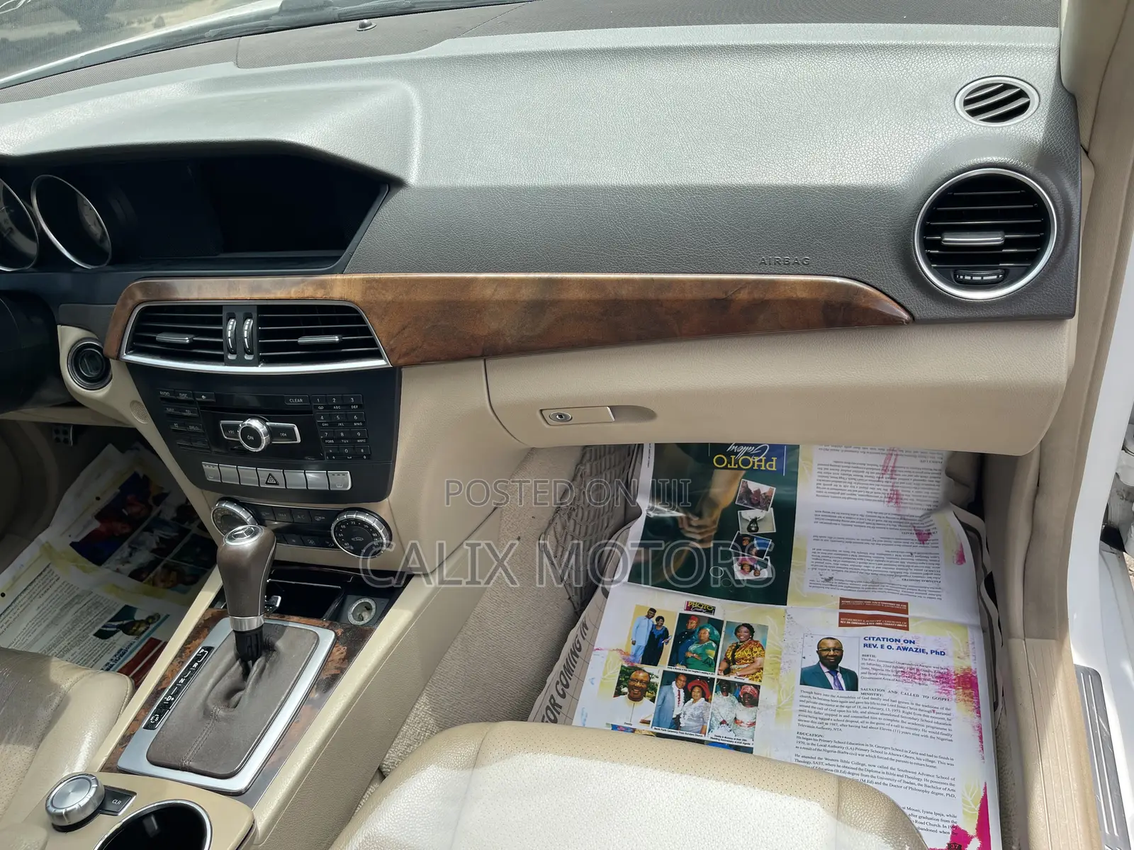 Mercedes-Benz C350 2013 White
