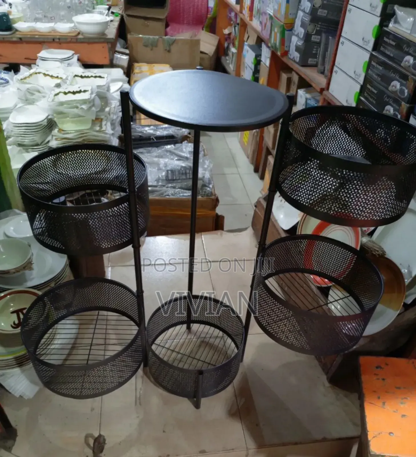 Storage Rack(Rotating 5 Layers)