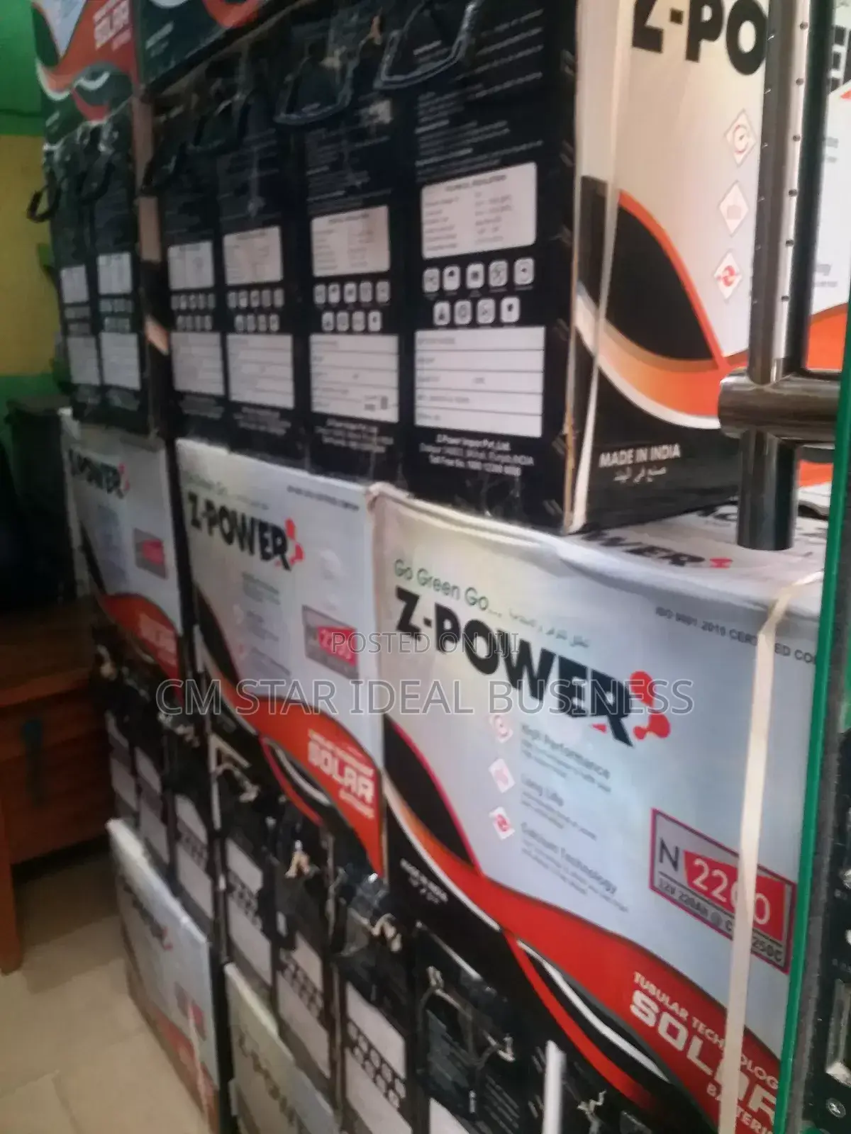 Z POWER Indian Solar Battery