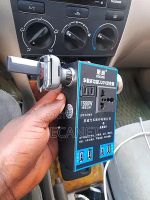 Car Power Inverter Dc 12v - 110v Dc 1500w 4 Usb Port