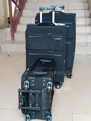 Set of 3 Imported Quality Travelling Luggage Boxes 5 Wheels