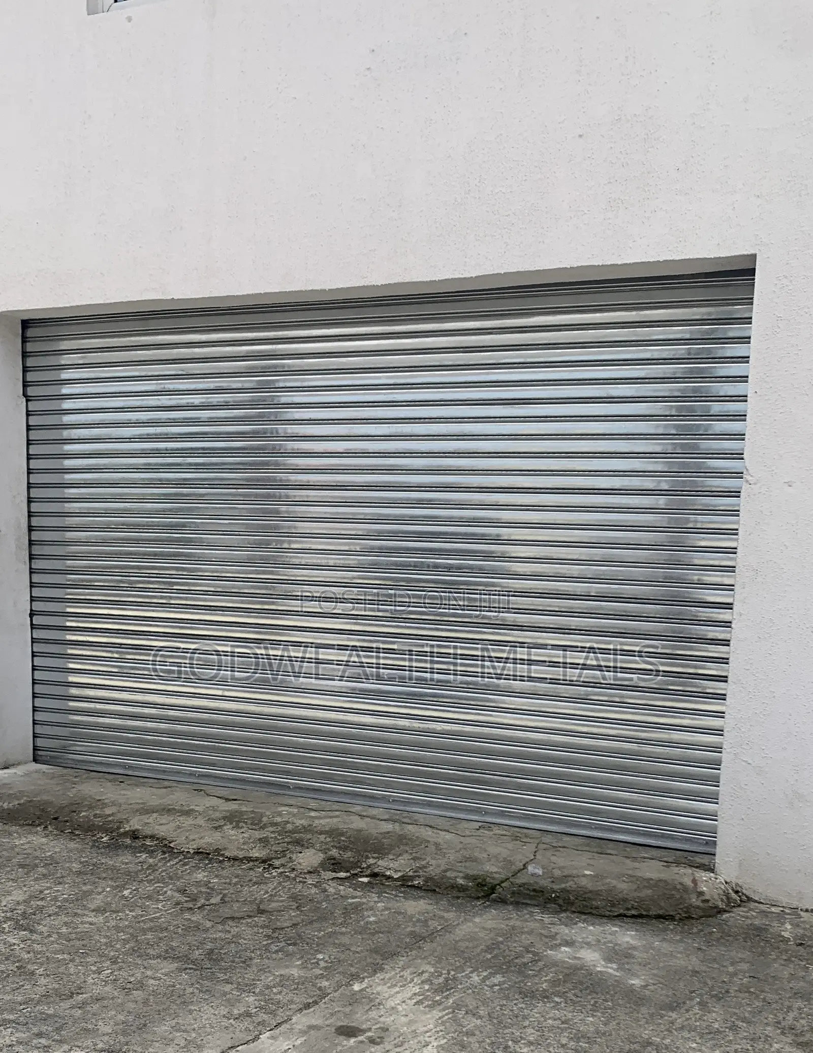 Steel Roller Shutter Garage Door