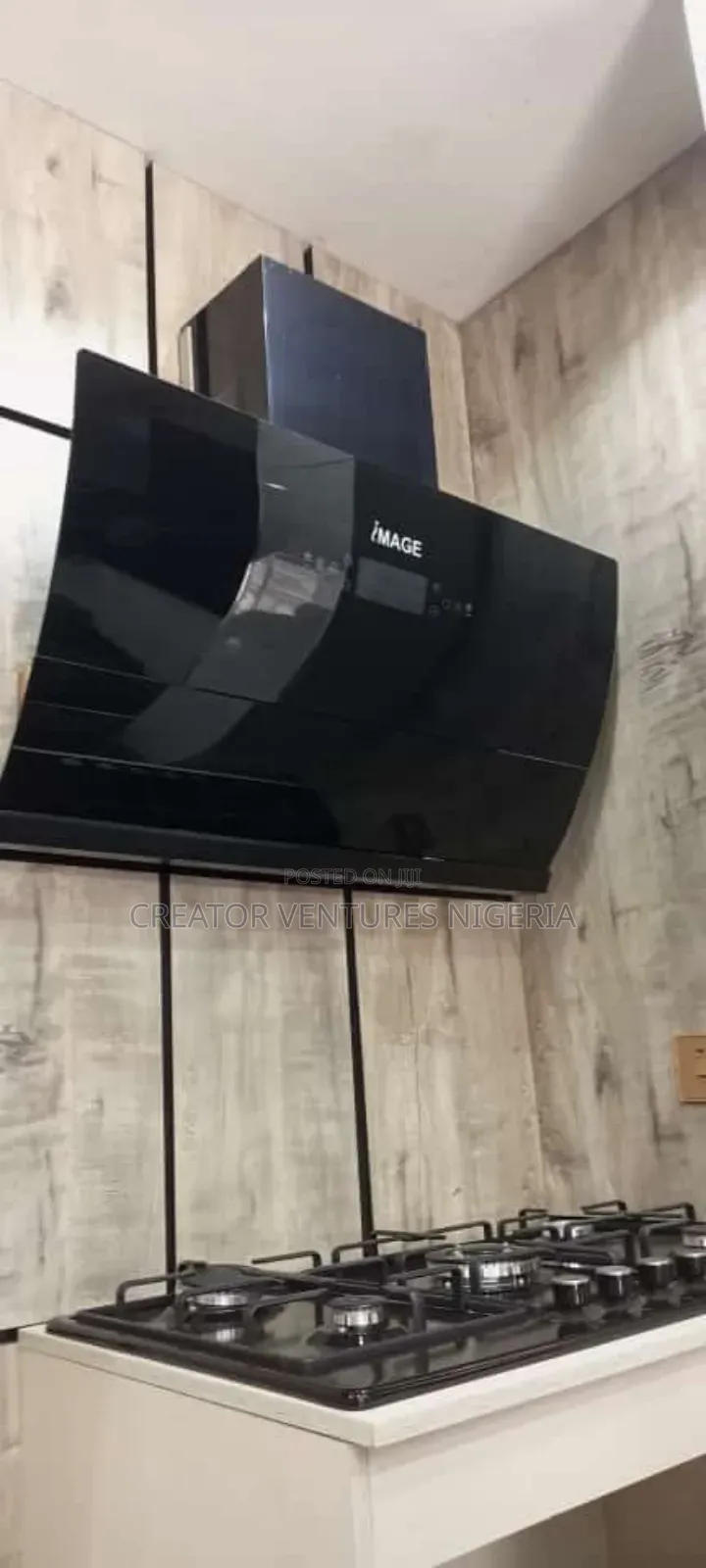 Kitchen Hood Smoke Heat Extractor Hand Wave Plasma 90"