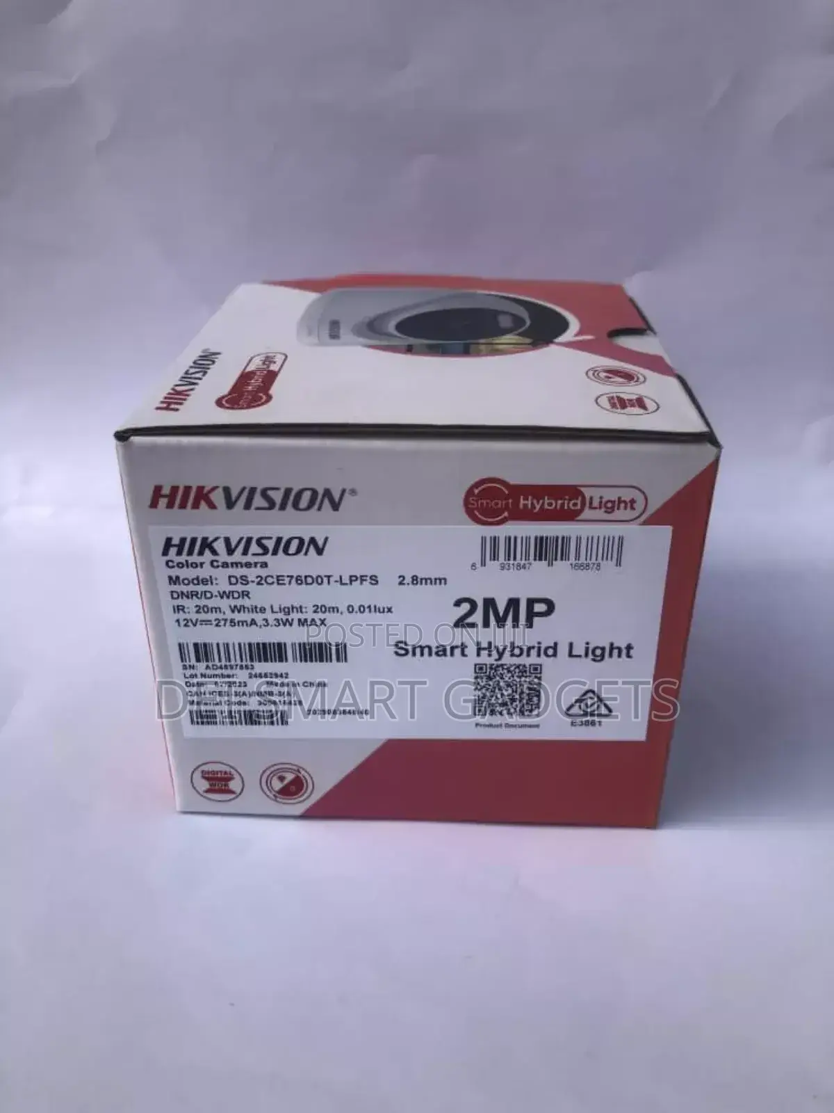 Hikvision Smart Hybrid Camera 2MP