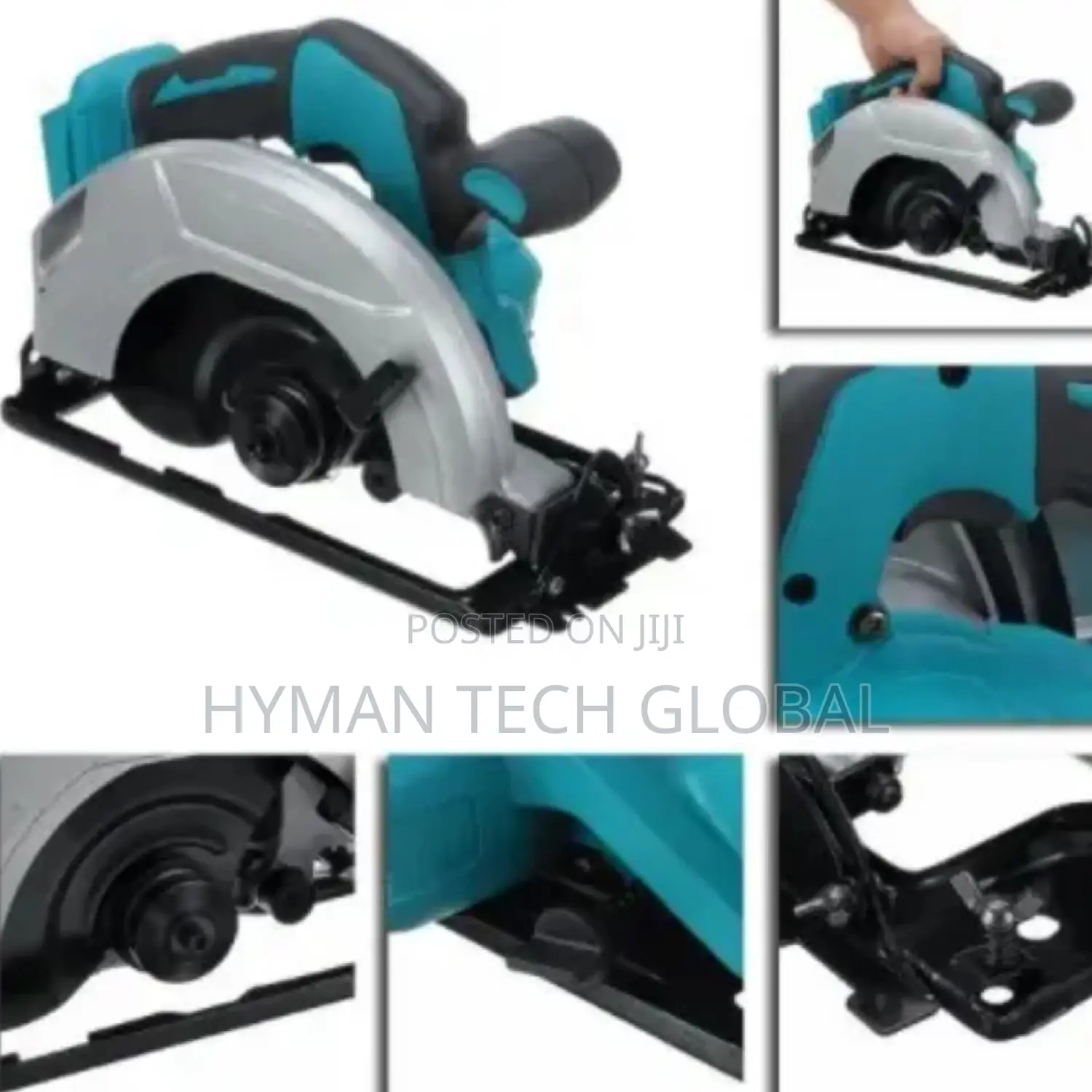 36v Brushless Cordless Lithium Battery Circular Saw Machine