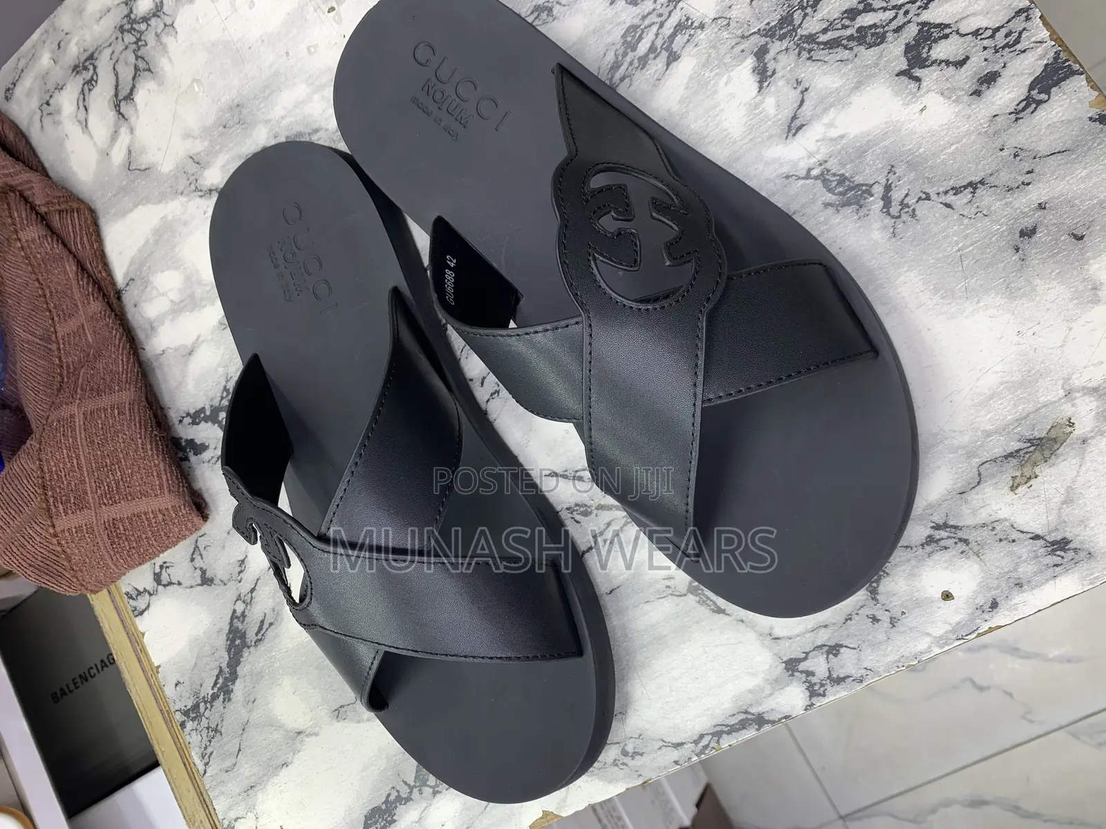 Gucci Leather Slipers