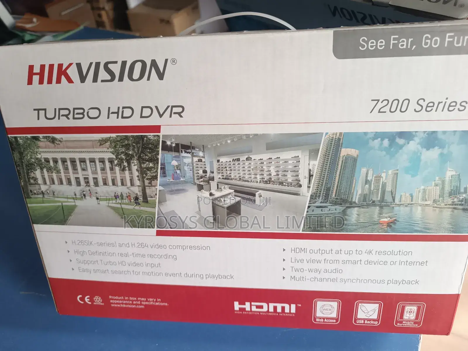 Hik Vision 8ch 2mp DVR
