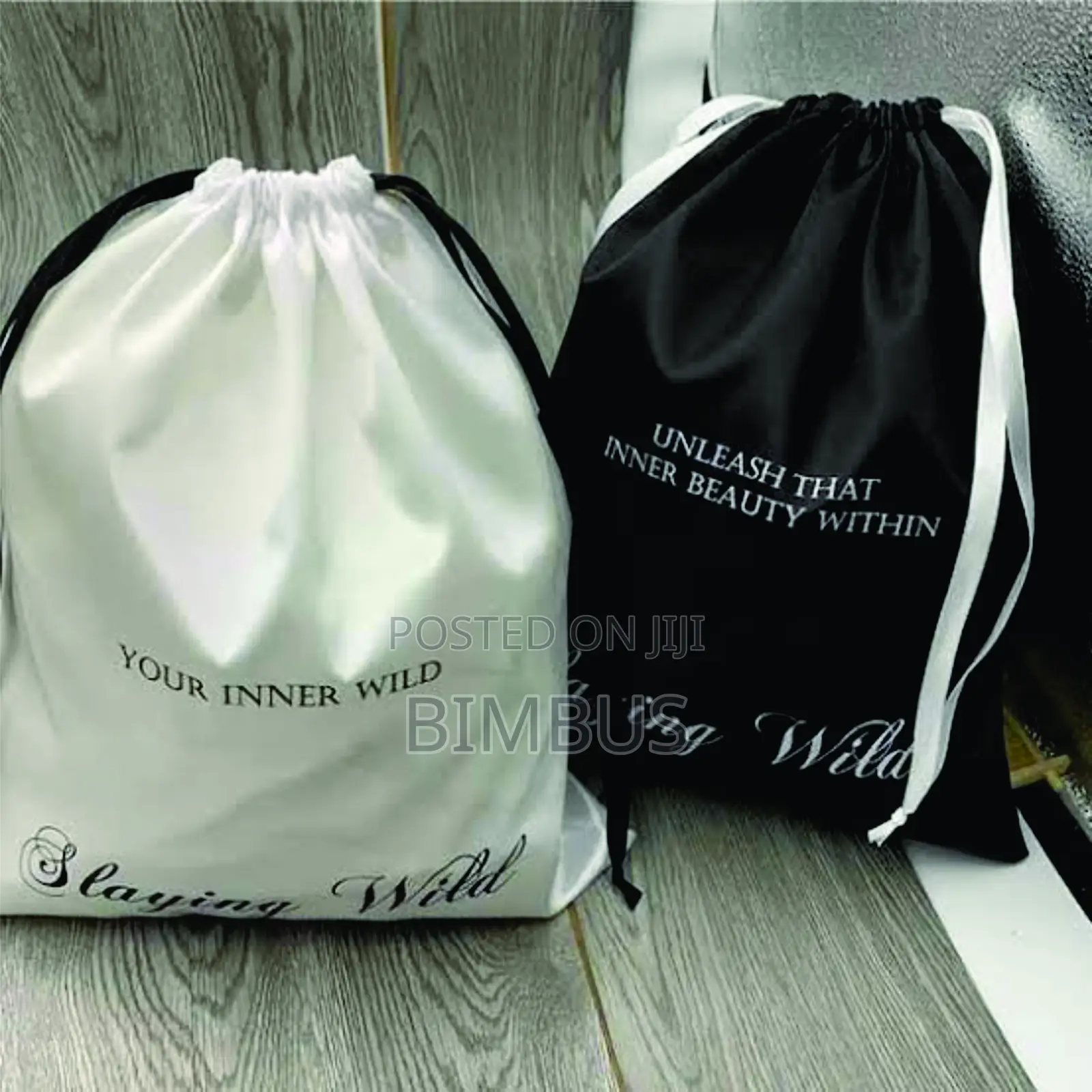 Branded Satin Bag