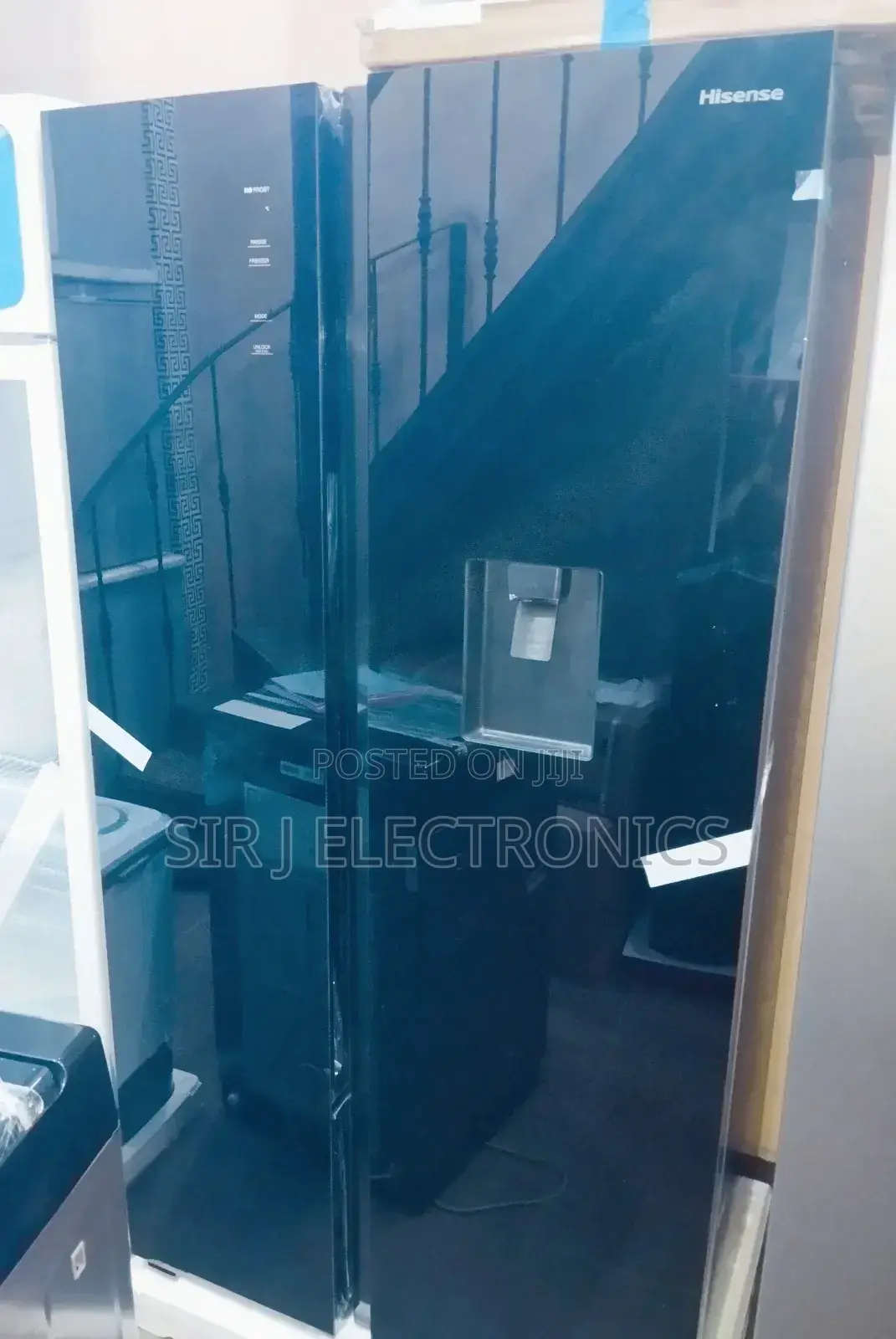 Original Hisense Side By Side Refrigerator With Dispenser