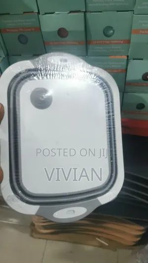 Foldable Chopping Board and Drainer