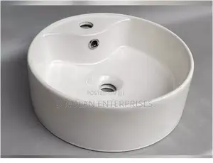 Ceramic White Counter Top Basin