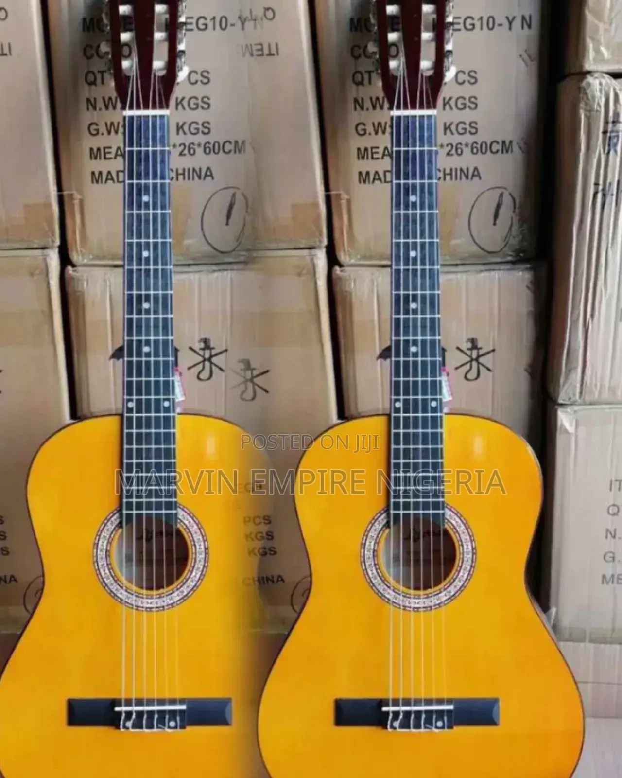 Sunbust Classical Guitar 39 Inches With Free Bag + Strap